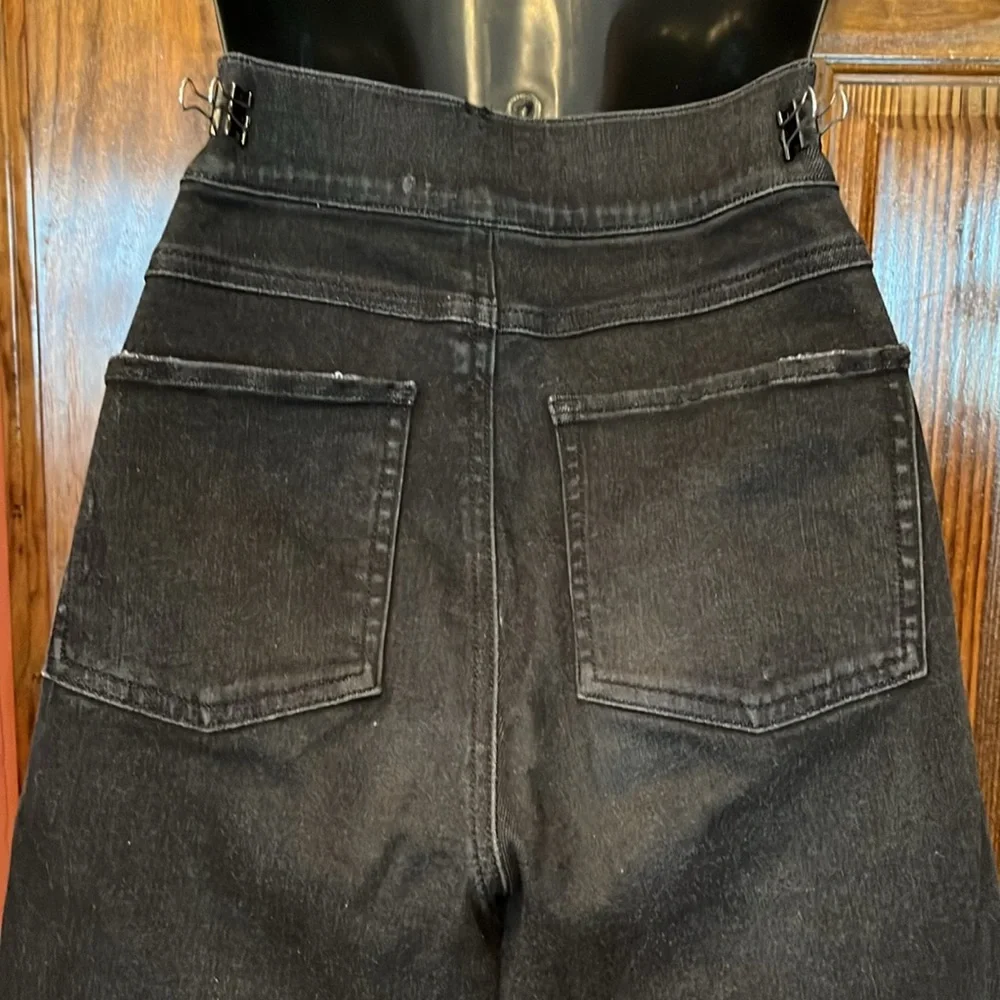 Spanx Black Distressed Jeggings - Picture 8 of 11